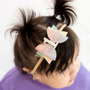 Alternative view of Pastel Rainbow Birthday Headband - Age One