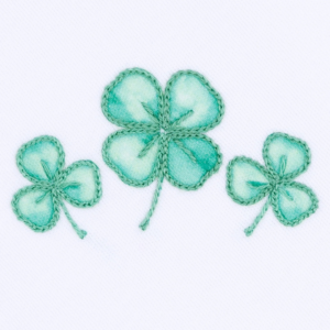 Alternative view of Embroidered Bib